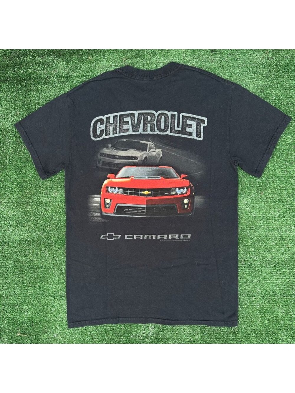 Vintage Y2K Chevrolet Camaro ZL-1 T-Shirt Black S Automotive Racing Muscle Cars